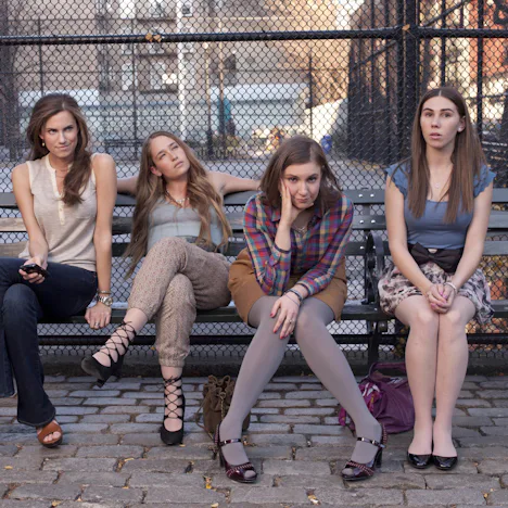 Allison Williams, Jemima Kirke, Lena Dunham, Zosia Mamet