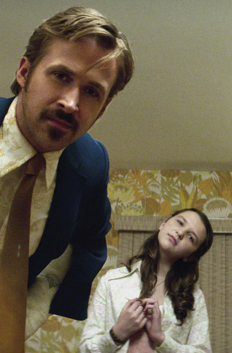 Ryan Gosling, Daisy Tahan, Angourie Rice, Russell Crowe
