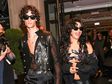 Sombr and Odessa A'zion heading to one of the Met Gala 2026 after-parties.
