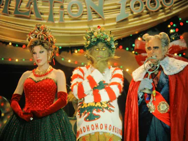 Jim Carrey, Jeffrey Tambor, Christine Baranski, "Dr. Seuss' How the Grinch Stole Christmas" (2000) U...