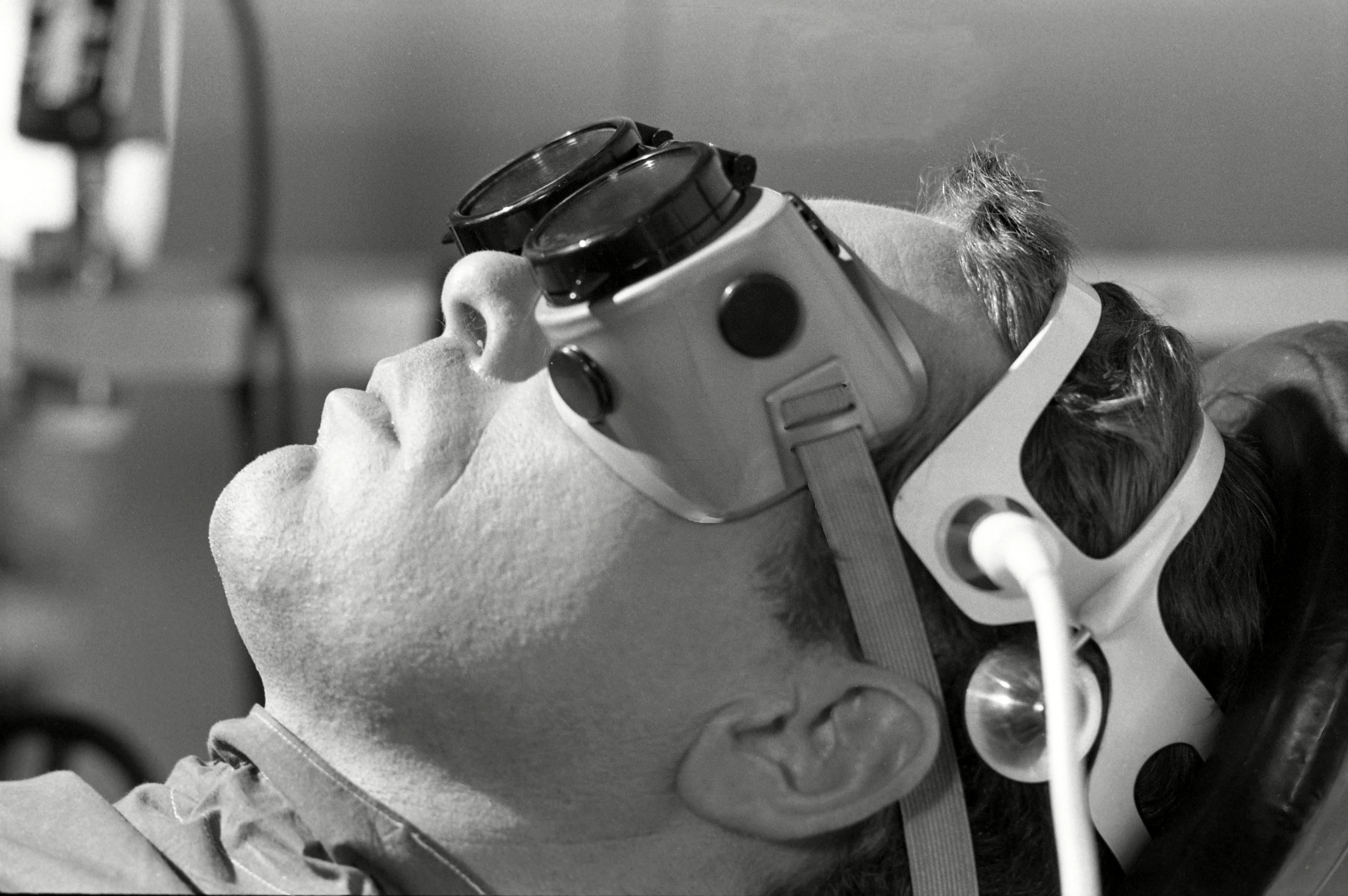 Patrick McGoohan, as Number Six