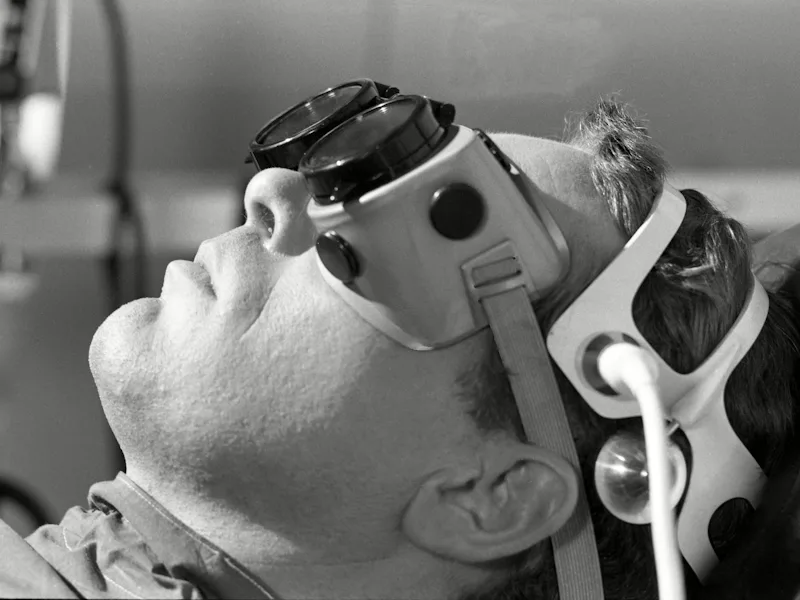 Patrick McGoohan, as Number Six