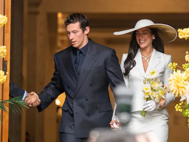 Dua Lipa wedding looks