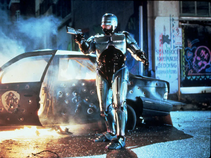 FILM STILLS OF 'ROBOCOP 2' WITH 1990, IRVIN KERSHNER, ROBOTS-ANDROIDS-CYBORGS-CLONES, SCI-FI, PETER ...
