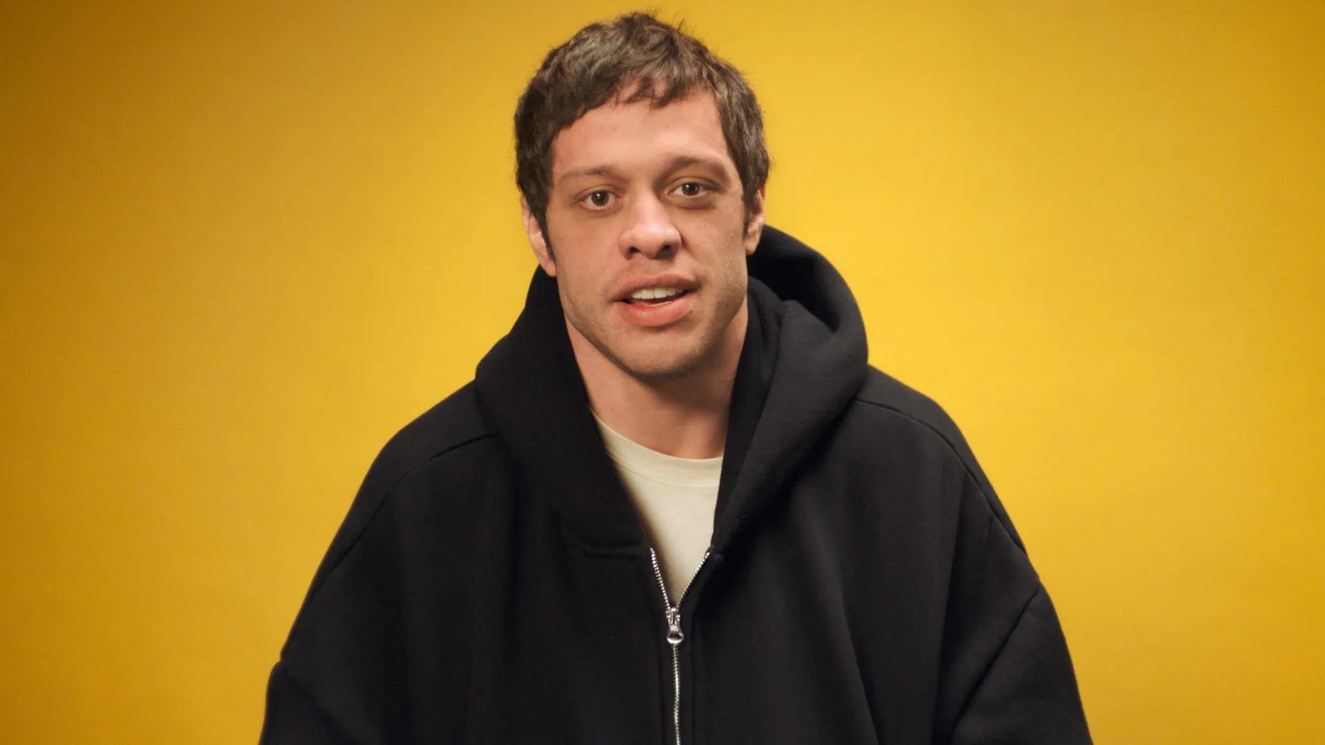 Pete Davidson opened up about his feud with Kanye West while he was dating Kim Kardashian.