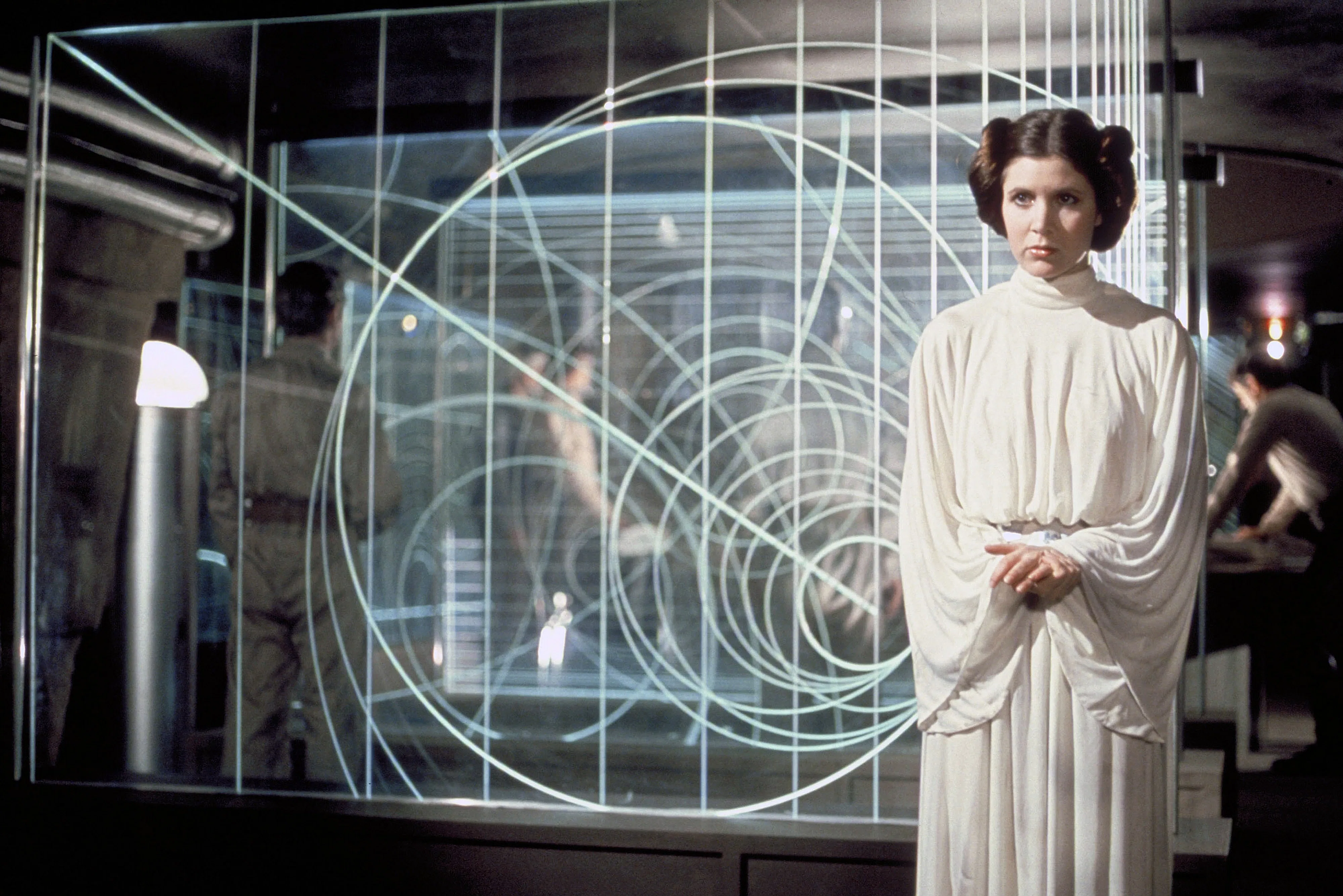 April 29, 2014 - Original Star Wars actors Harrison Ford, Carrie Fisher and Mark Hamill will feature...