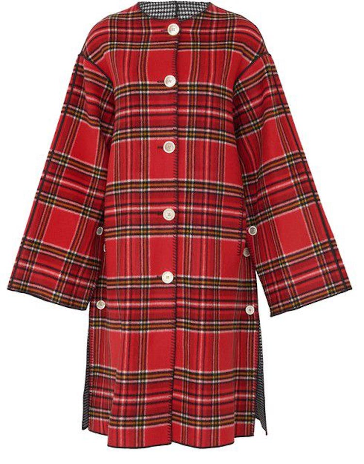 Double-face wool coat: image 1
