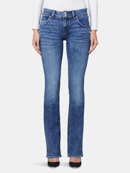 Beth Mid-Rise Baby Bootcut Jean: image 1