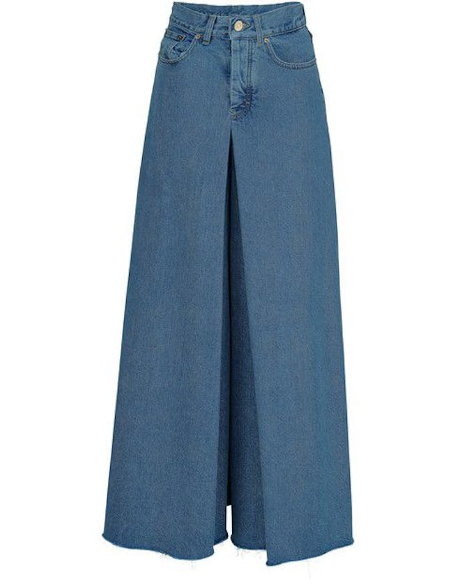 Maxi denim skirt: image 1