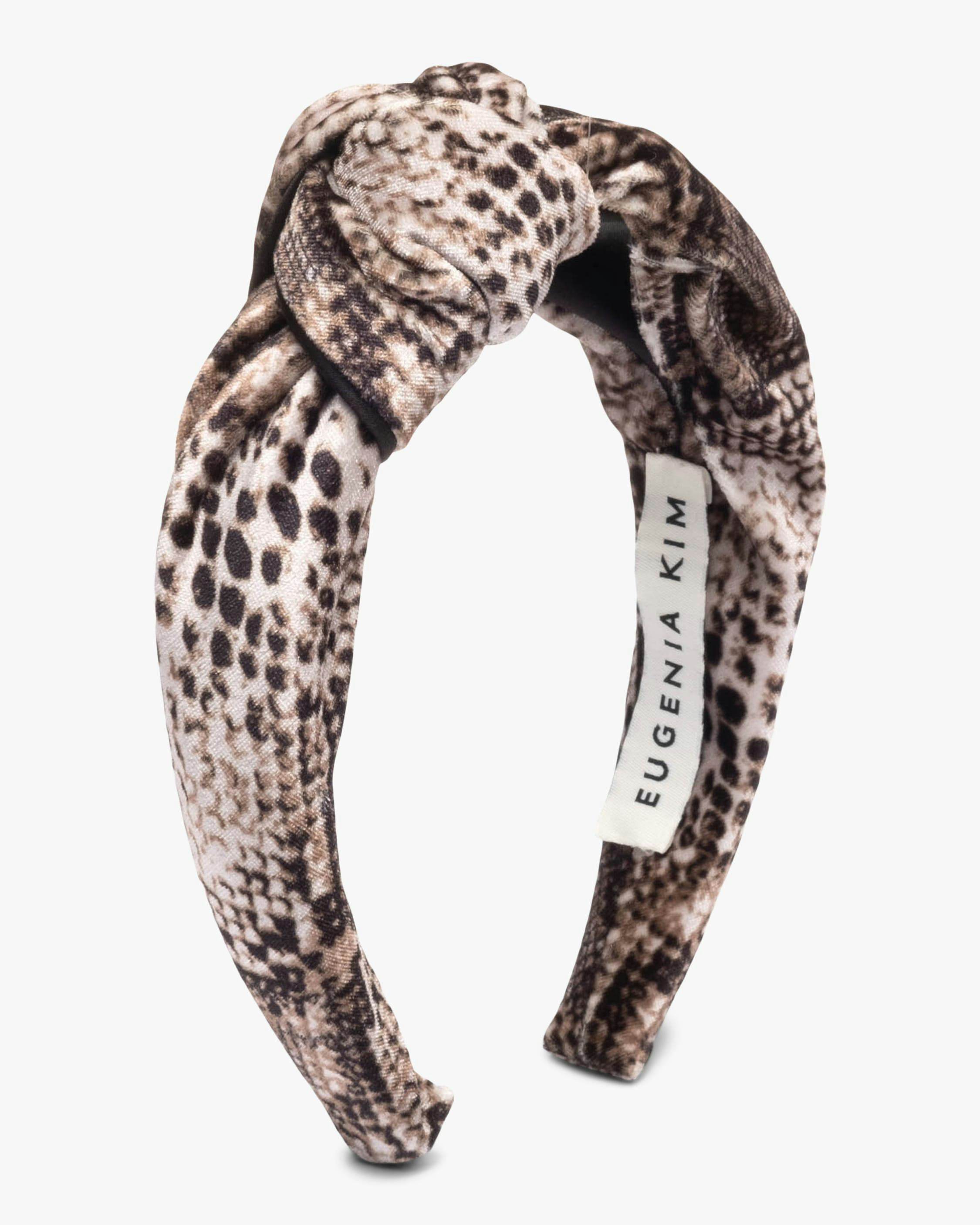 Karyn Snakeskin Headband: image 1