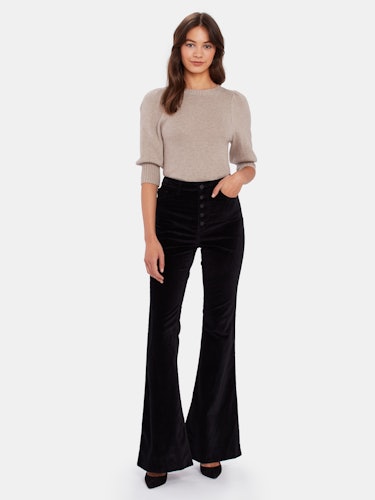 Rachel 35" High Rise Flare Jeans: additional image