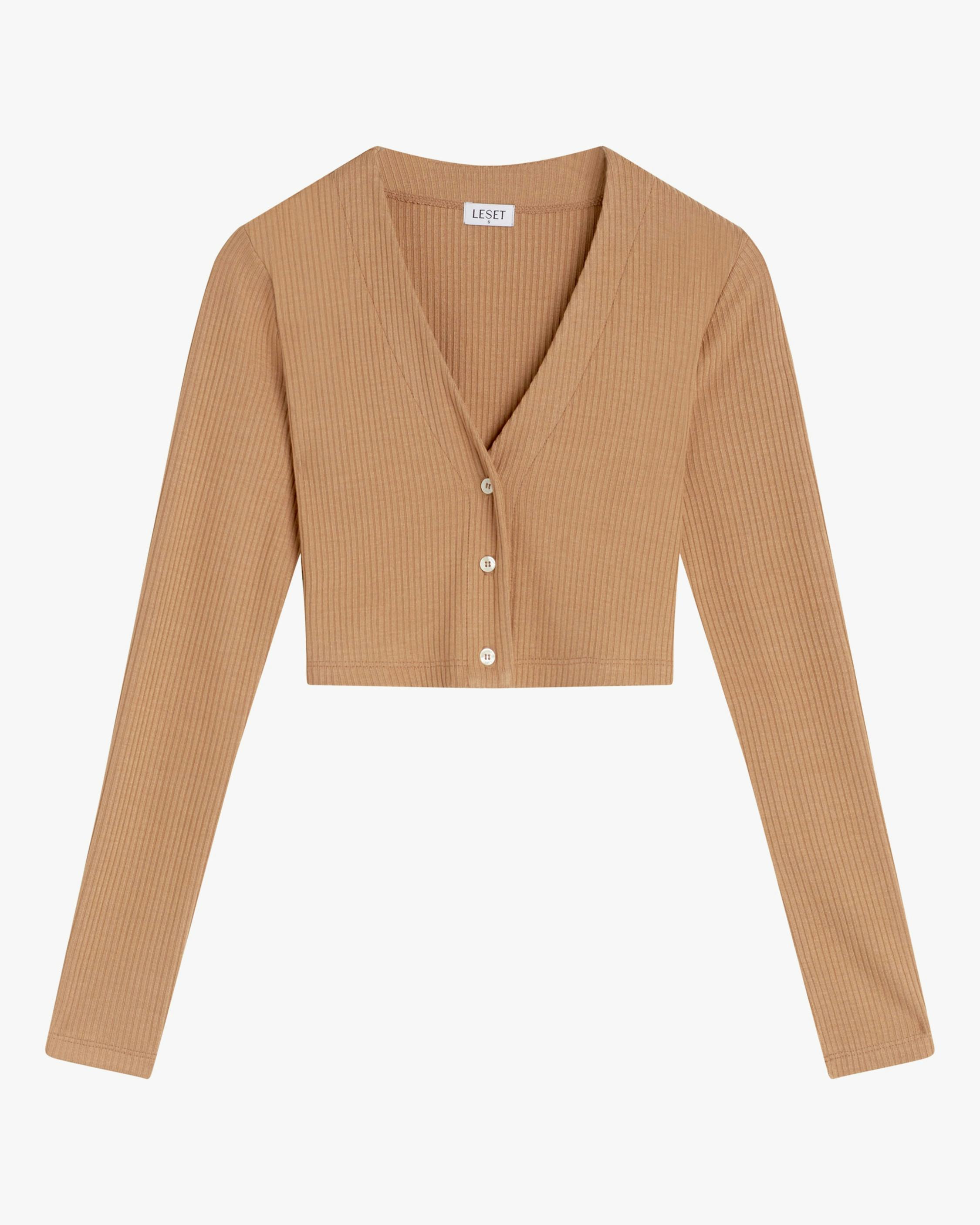 Ali Crop V Cardigan: image 1