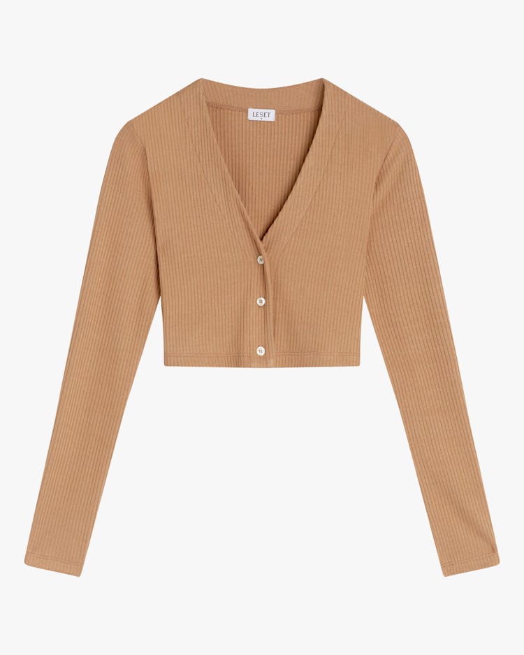 Ali Crop V Cardigan: image 1