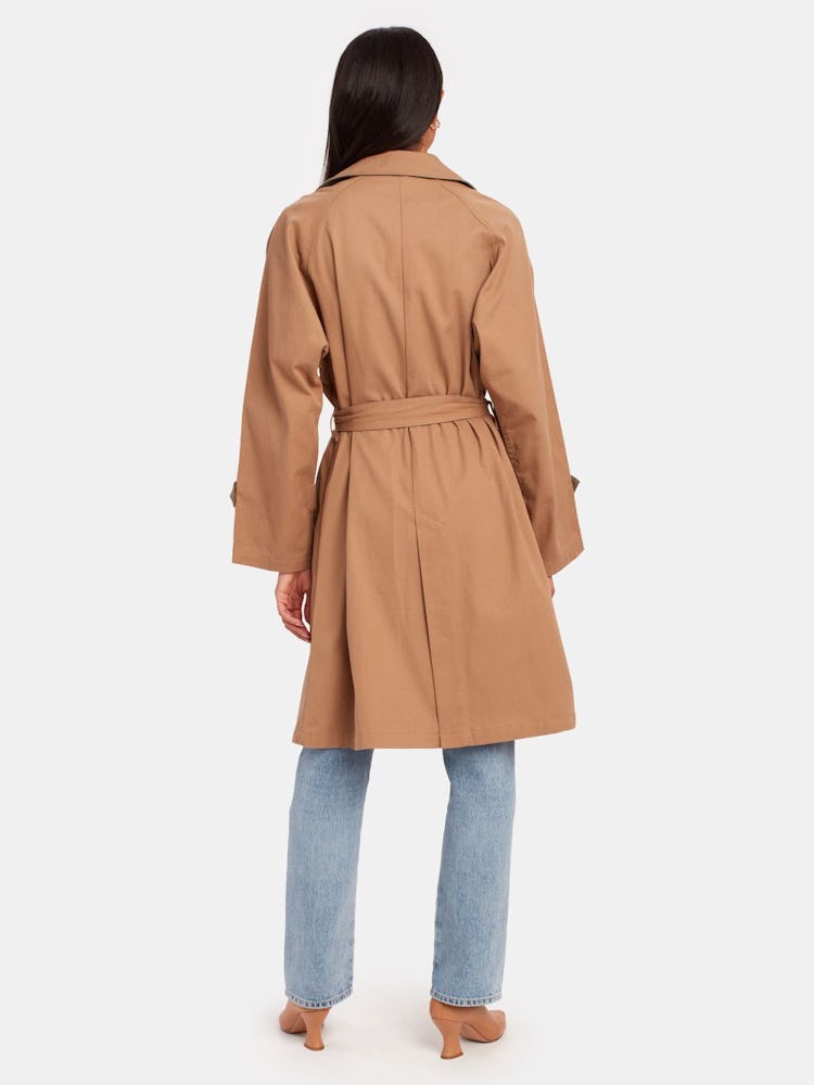 Nicolette Oversized Trench Coat: additional image