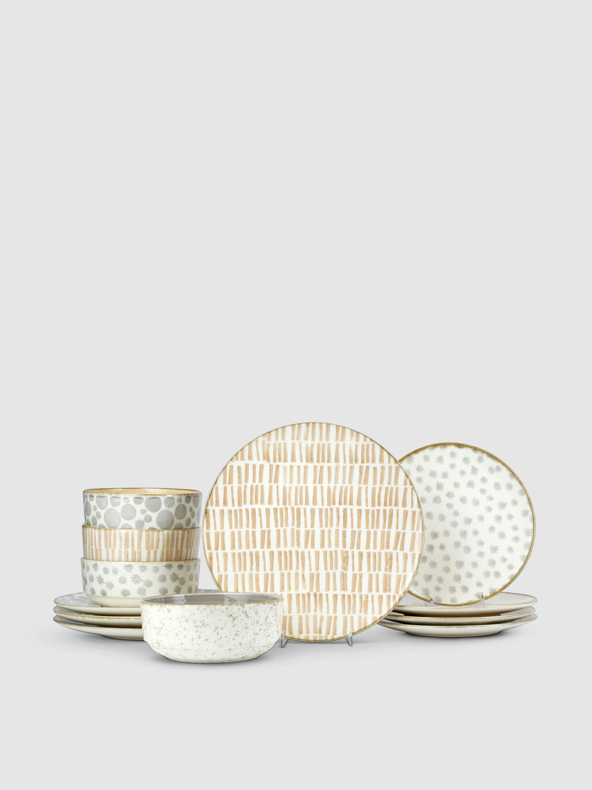 Earth Assorted 12-Piece Place Setting: image 1