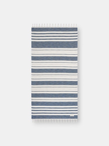 Sea You Soon - Salina Beach Towel Navy Blue: additional image