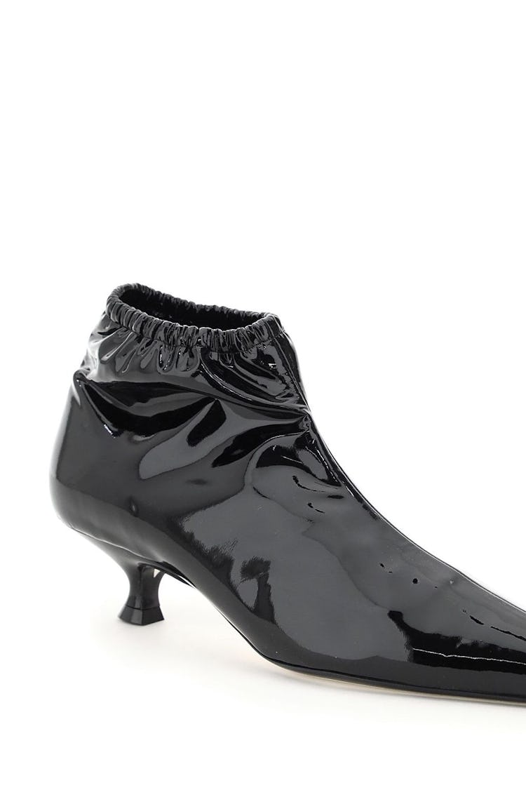 Khaite Volos Patent Leather Boots: additional image