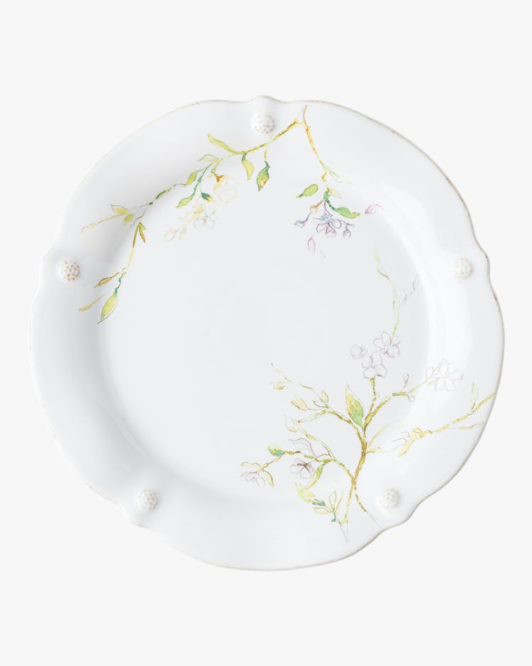 Berry & Thread Floral Sketch Jasmine Dinner Plate: image 1