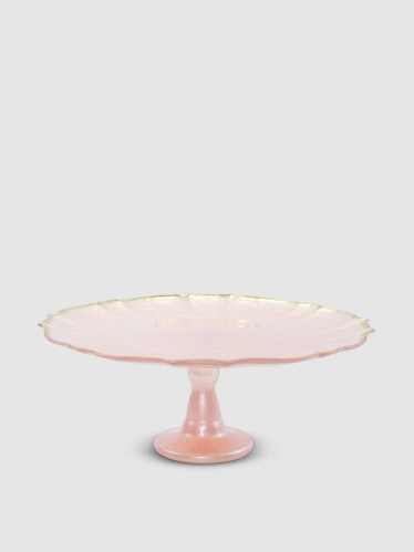 Baroque Glass Cake Stand: image 1