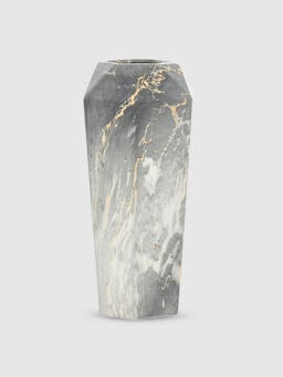 Marbled Ceramic Vase: image 1
