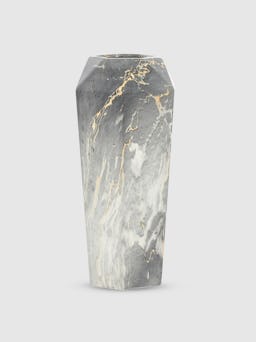 Marbled Ceramic Vase: image 1