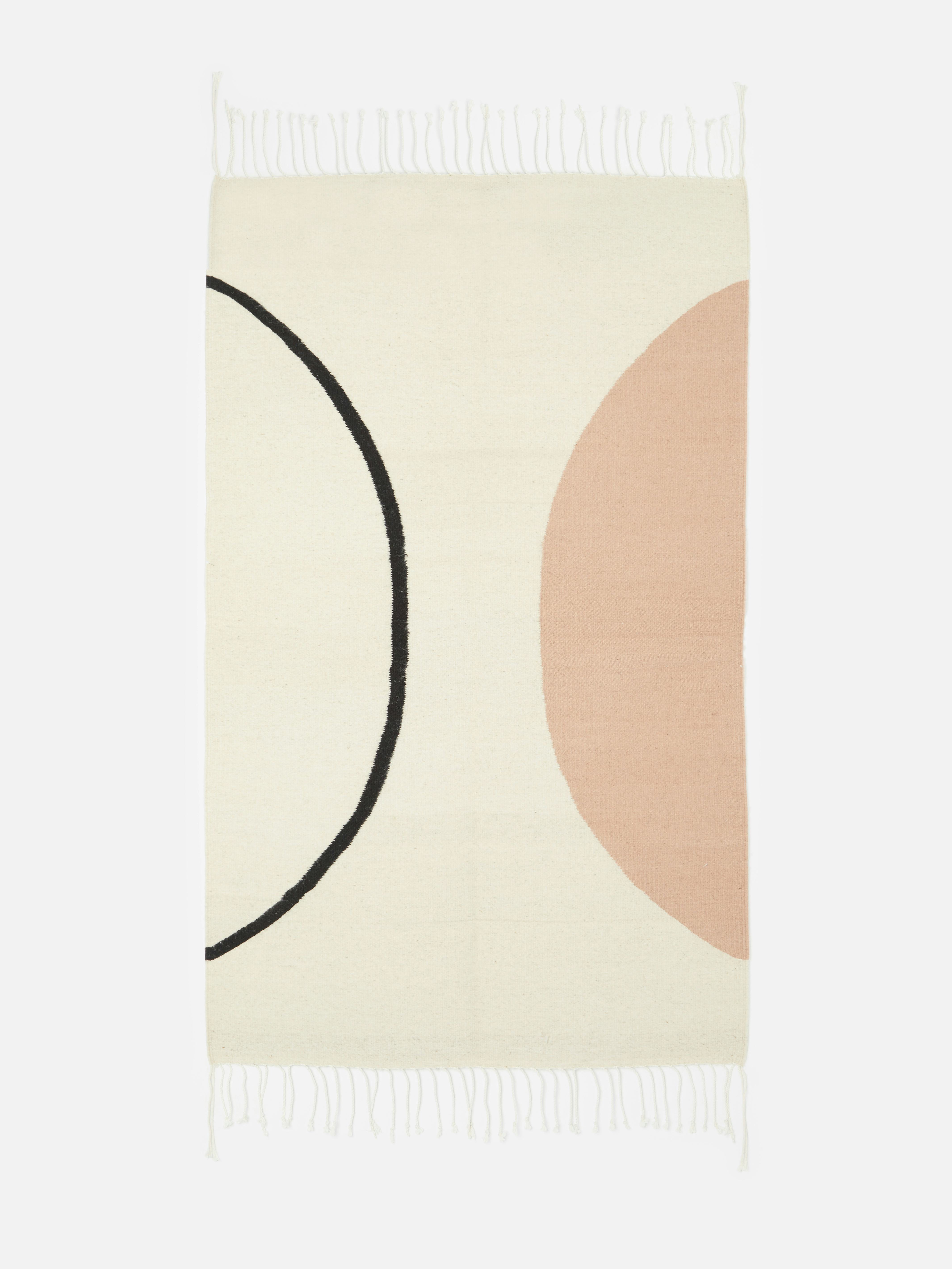 Double Moon Handwoven Rug: image 1