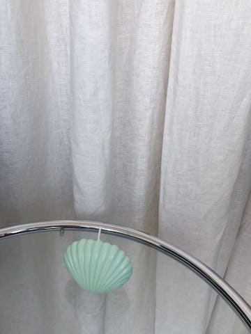 Shell Candle - Seafoam: image 1