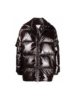 Shiny Quilted Bomber: additional image