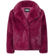 Milly Faux Fur Oversized Short Coat: image 1