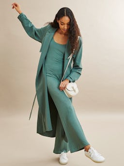 Paradis Trench Oversized Coat: additional image