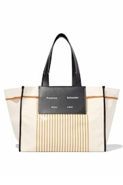 XL Morris Stripe Canvas Tote in Natural: image 1