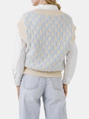 Checker Knit Vest: additional image