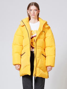 Tech Puffer Midi Jacket: image 1