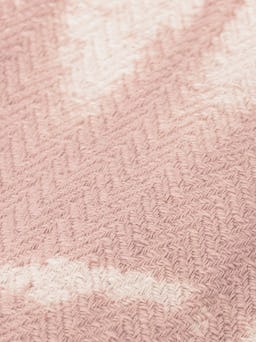 Pink Tie Dye Throw Blanket: additional image