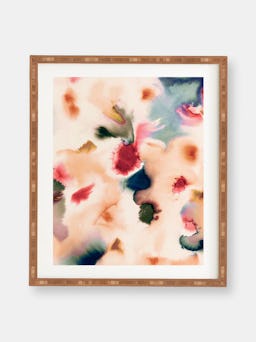 Abstract Watercolor Mineral By Ninola Design: image 1