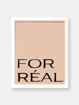 For Réal Art Print in Ginger: additional image