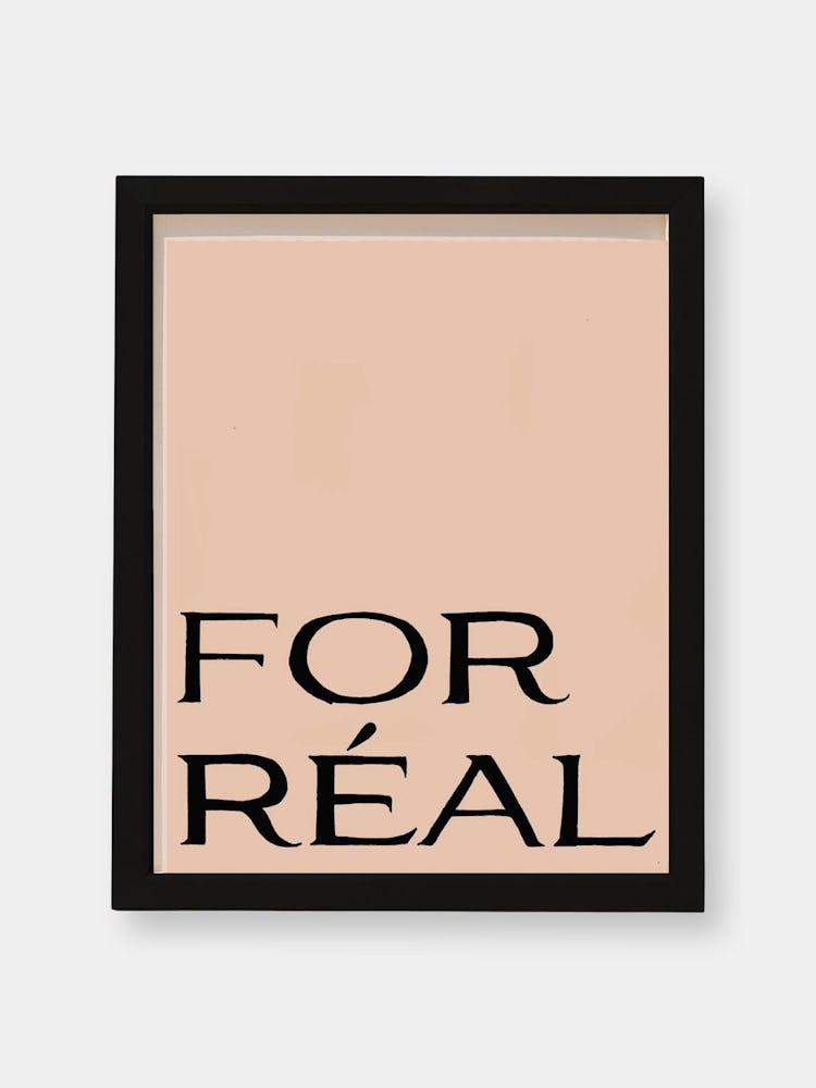 For Réal Art Print in Ginger: additional image