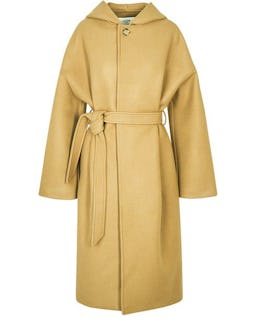 Bathrobe Coat in Wool and Cashmere: image 1