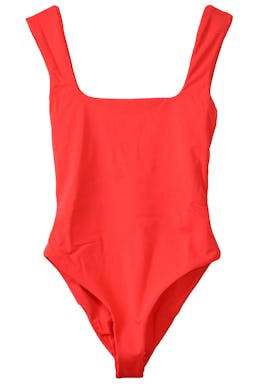 Persephone Swimsuit in Red Coat: additional image
