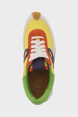 Loewe Multicolour Flow Runner Leather Sneakers: additional image