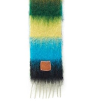 Stripe mohair scarf: image 1