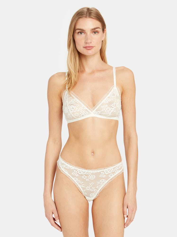 Lourdes Triangle Bralette: image 1