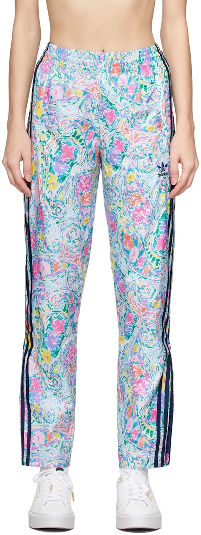 Multicolor adidas Originals Edition Floral Track Pants: image 1