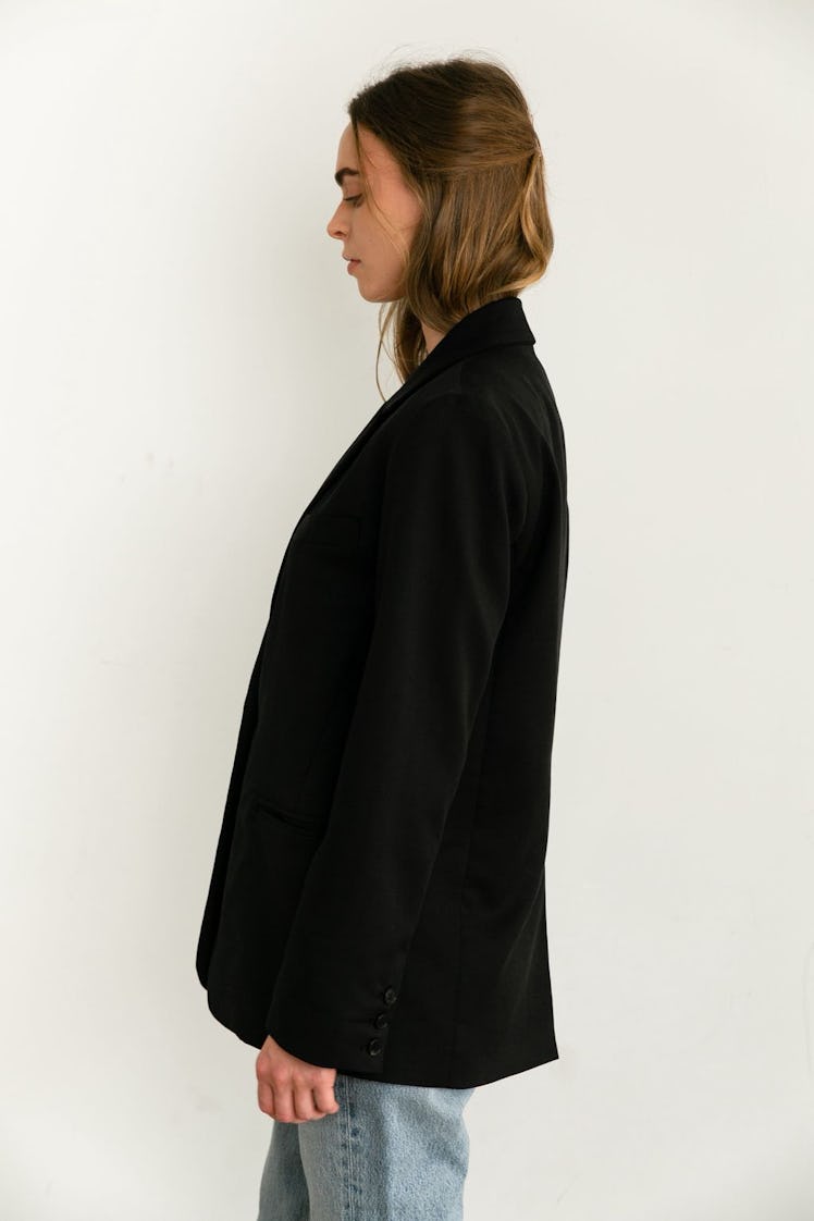 Oversized Wool Blazer: image 1