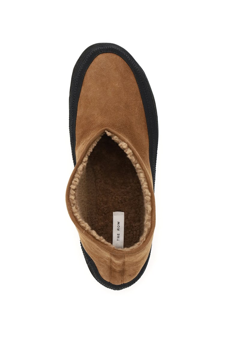 The Row Shearling Fairy Shoes: additional image