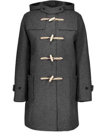 Hooded Duffel Coat in Wool: image 1