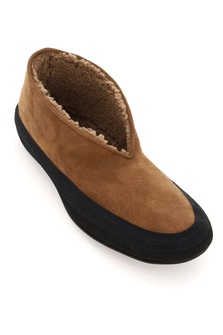 The Row Shearling Fairy Shoes: additional image