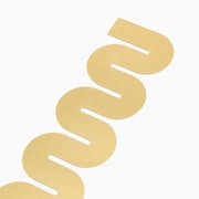 Brass Bookmark in Wave: image 1