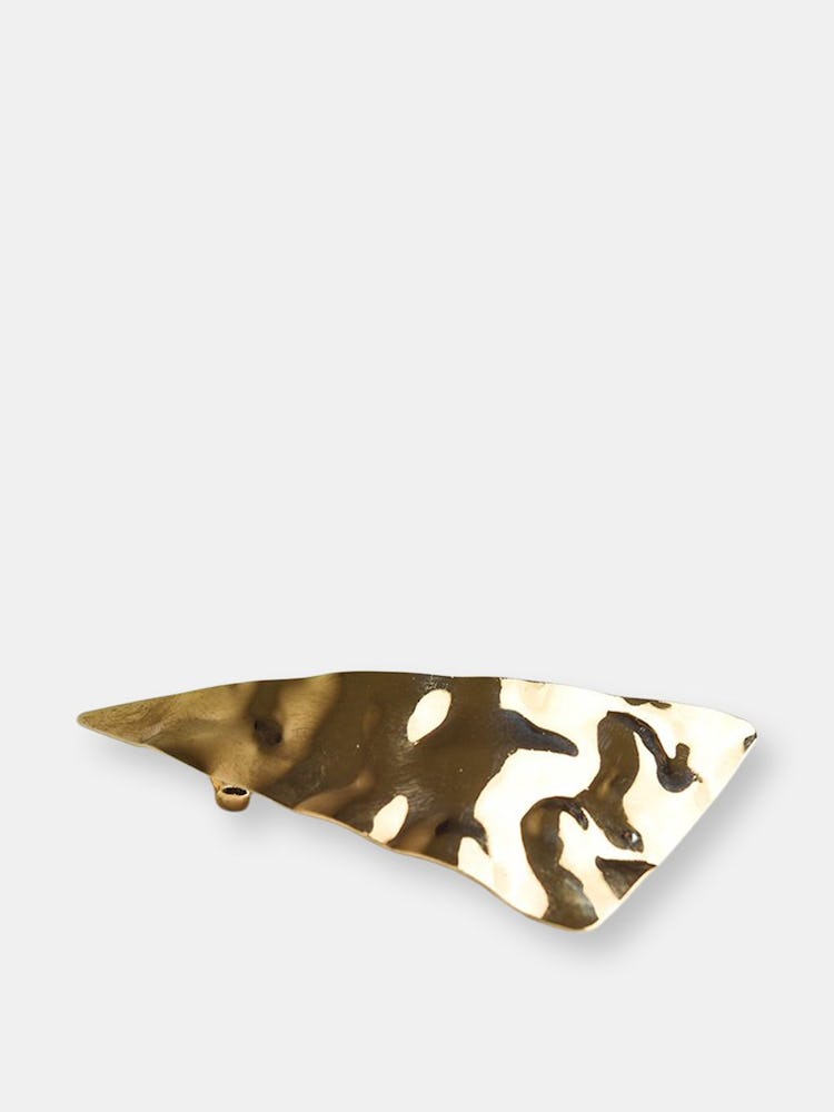 Crinkle Triangle Metal Clip: image 1