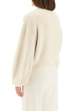 Magda Butrym Ribbed Cashmere Cardigan: additional image